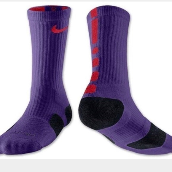black and orange nike socks